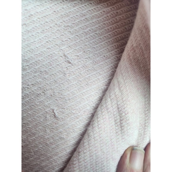 Sweaty Betty Nestle Up half zip crop sweatshirt sz L Antique Pink - Picture 9 of 9